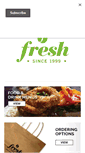 Mobile Screenshot of freshrestaurants.ca